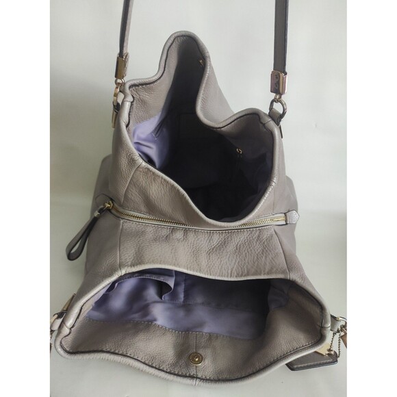 Coach Grey Pebbled Leather, 26224 Madison - Picture 10 of 15